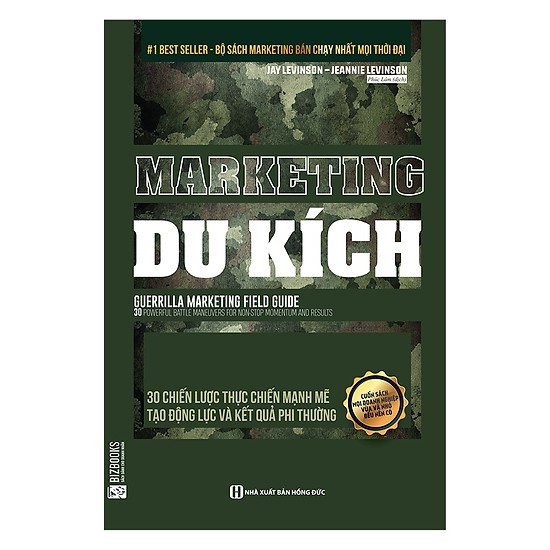 Sách - Marketing Du Kích 30 chiến lược thực chiến mạnh mẽ