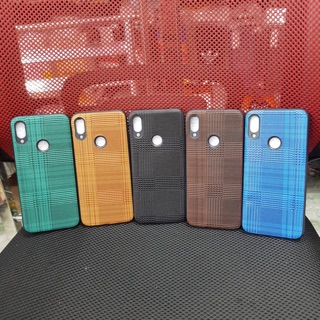 Ốp Xiaomi Redmi Note 7 dẻo kiểu giả vải thời trang