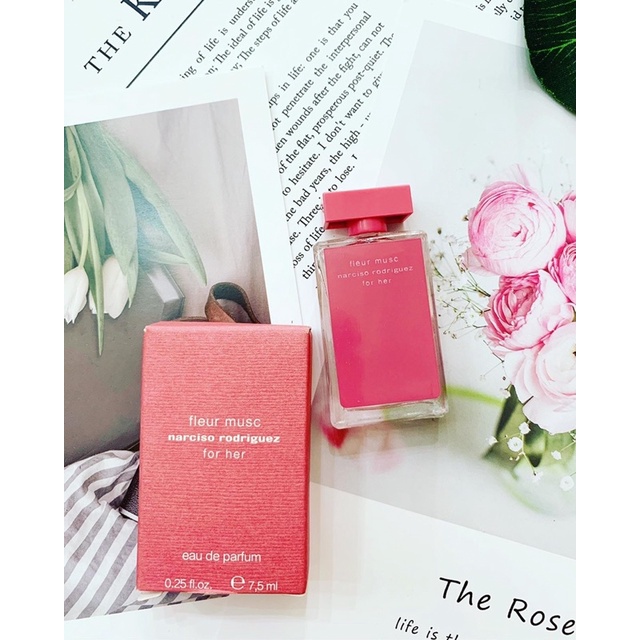 Nước hoa Narciso hồng đậm 7.5ml mini