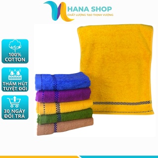 Khăn mặt đốt tre cotton êm nhẹ thấm nước tốt màu sắc tự nhiên không phai màu sổ lông hôi khăn thích hợp mọi lứa tuổi