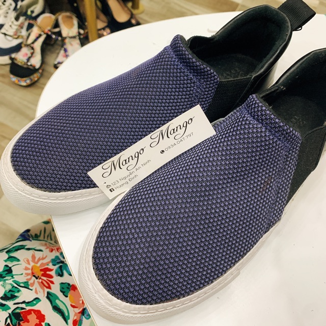 Giày slip on zara newtag size 37 p610 pass 400k