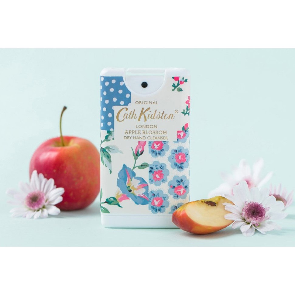 Cath Kidston của Apple Blossom khô Hand Cleaner 15ml