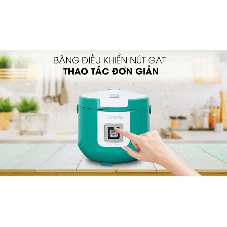 Nồi cơm nắp gài Sunhouse 1.8 lít SHD8658G | BigBuy360 - bigbuy360.vn