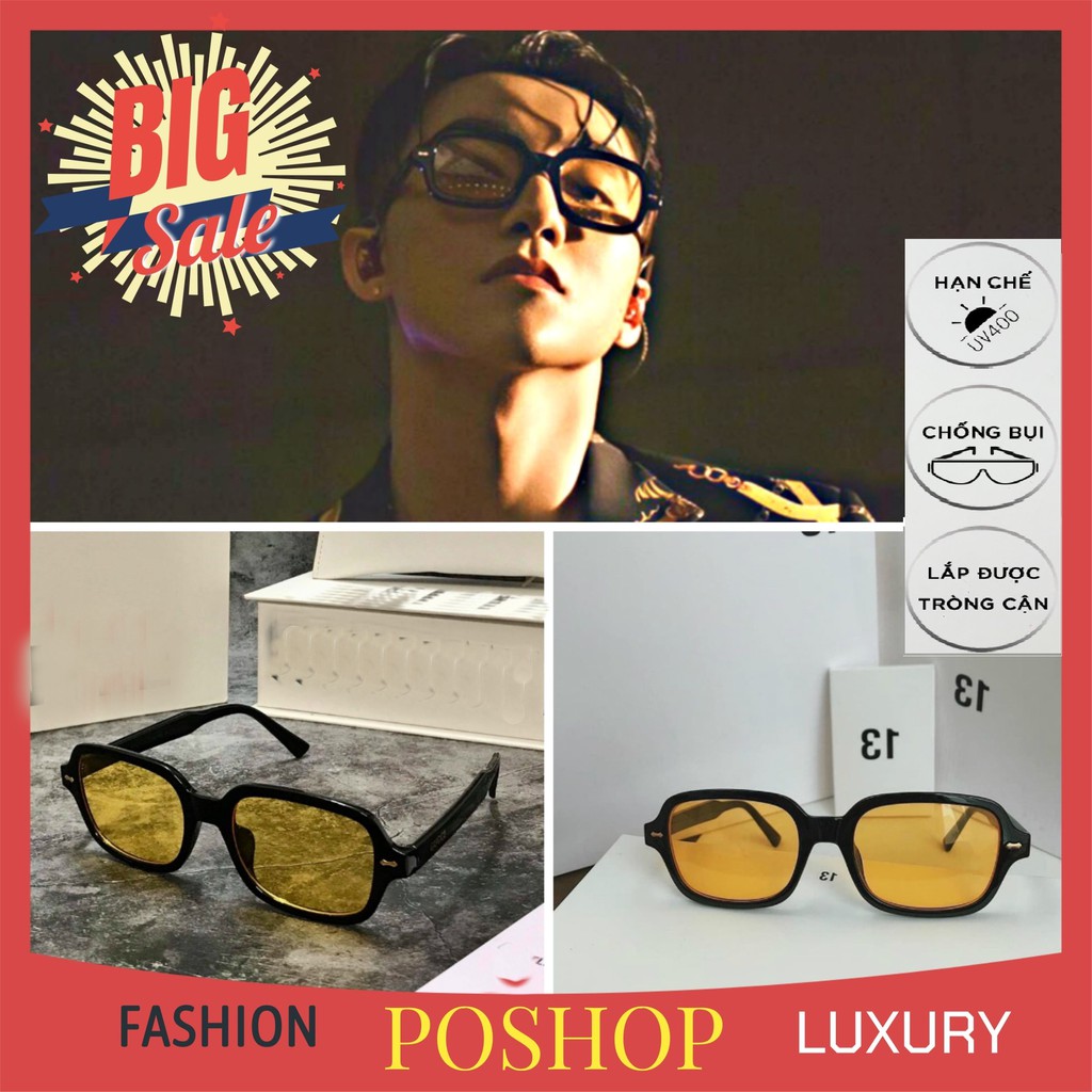 MẮT KÍNH RÂM SƠN TÙNG - Kính Mát NAM NỮ GCHÀN QUỐC VÀNG CAM CAO CẤP HOT TREND | BigBuy360 - bigbuy360.vn