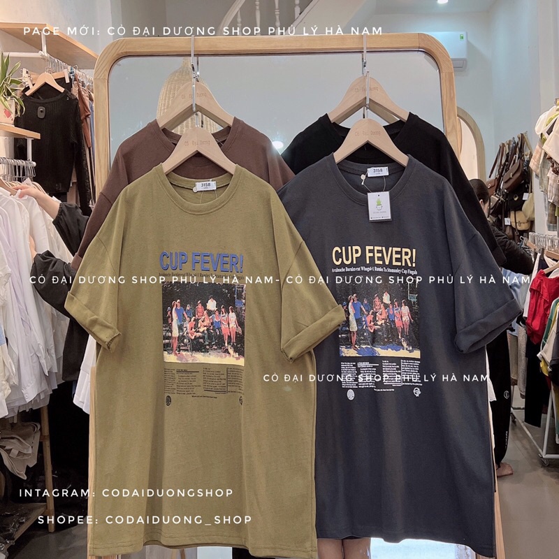 Áo phông CUP FEVER mác 3158