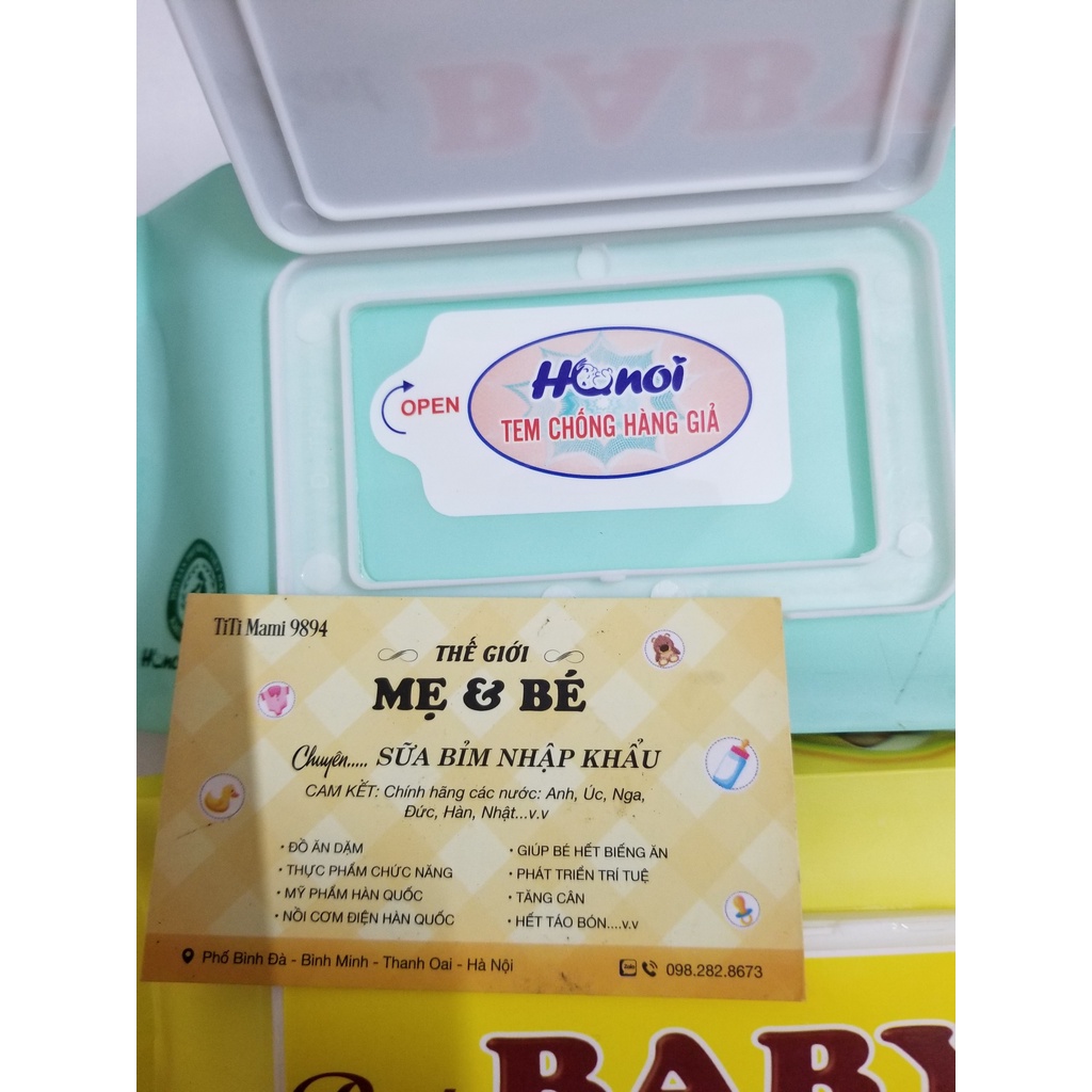 Khăn ướt BABY 120 Tờ khăn ướt cho bé Cao cấp Mềm Mịn  An Toàn Cho Bé Shop Bé TiTi