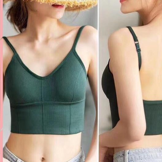 Áo Bra Gym/yoga Croptop Khoét Lưng Tạo Eo Phiên Bản Mới Hot 657 BR51