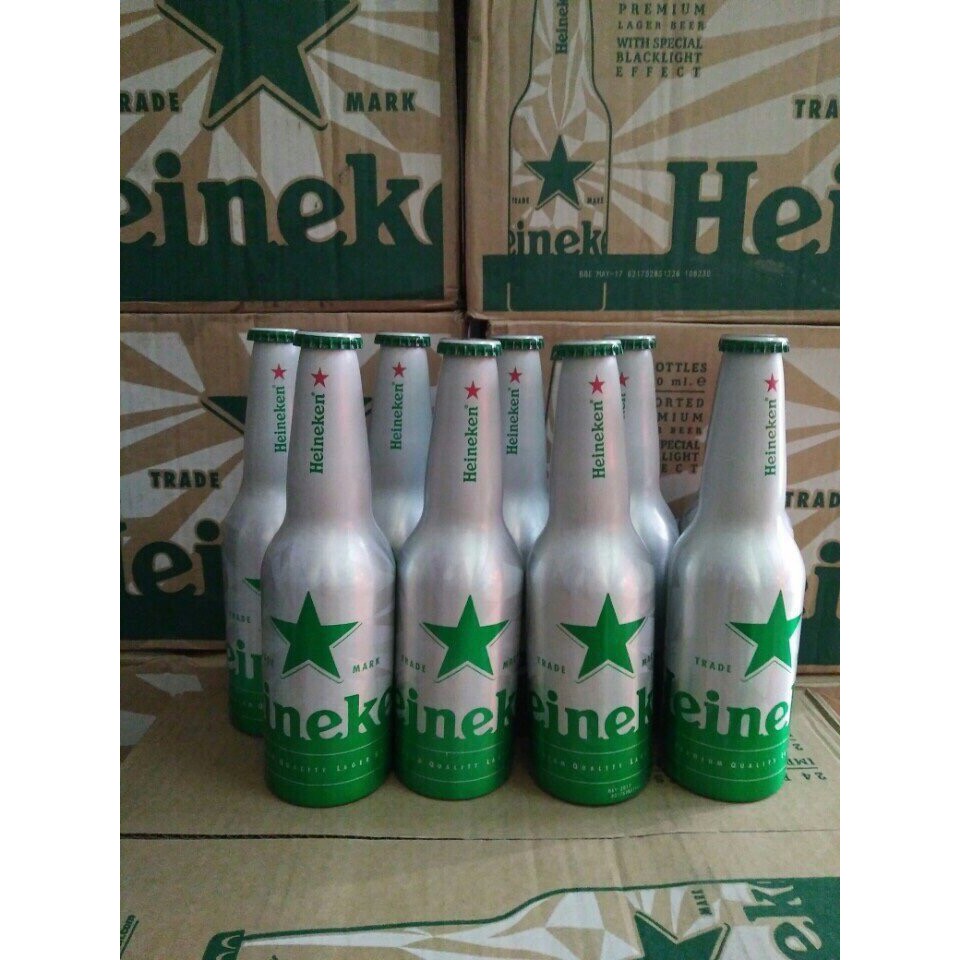 Bia Heineken chai nhôm