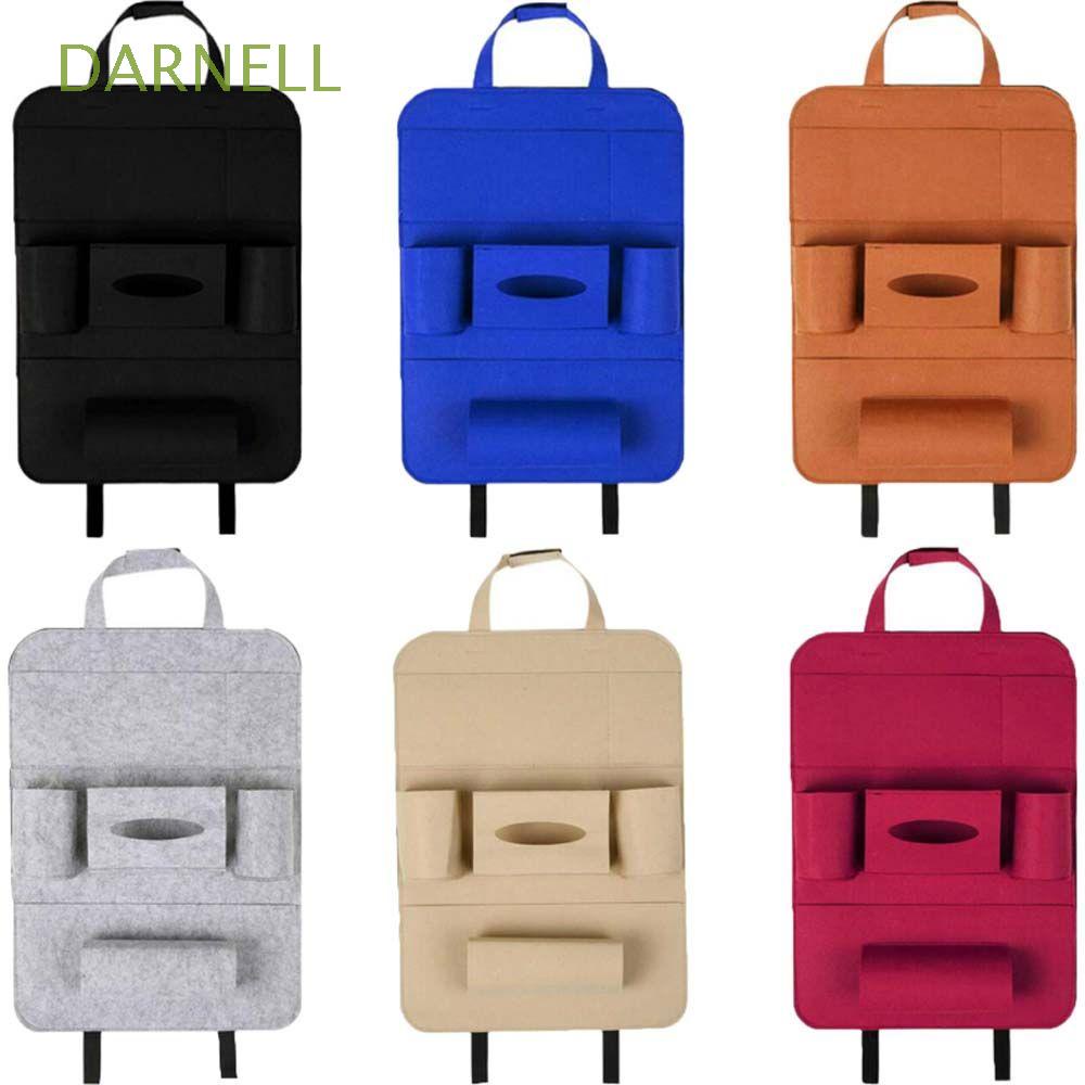 Túi Vải Không Dệt Nhiều Ngăn Đựng Đồ Gắn Lưng Ghế Xe Hơi