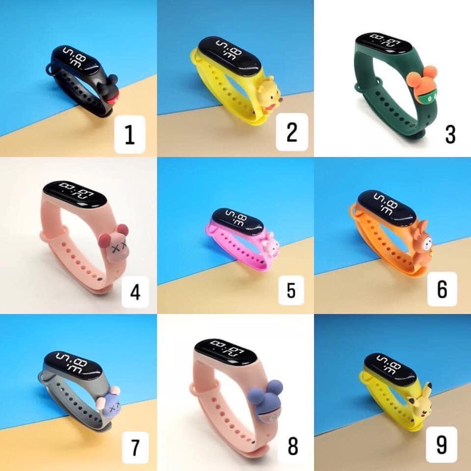 Đồng Hồ Silicon ZGO DISNEY Cho Bé Yêu