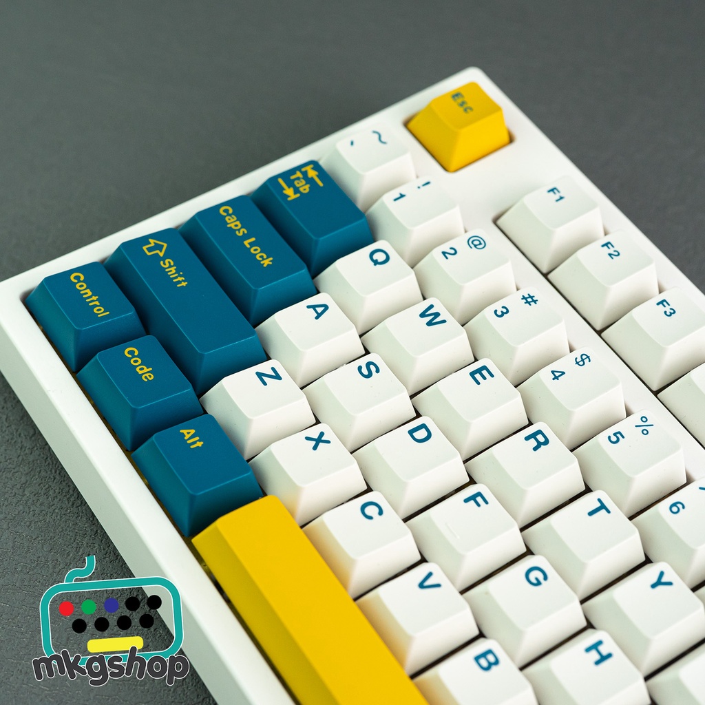 Keycap CMK Merlin, in doubleshot, 173 nút bàn phím cơ màu cực đẹp, cherry profile