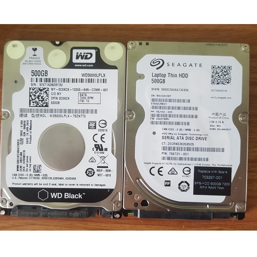 Ổ HDD 2.5'' LAPTOP BÓC MÁY 250G 320G 500G 1T và BOX  new ĐÃ TEST OK  - Hỗ Trợ cài win theo yêu cầu