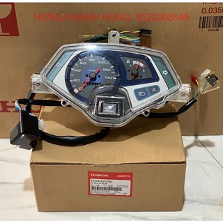 Bộ đồng hồ tốc độ - cụm đồng công tơ mét honda air blade 110 năm 2007-2008. 37200kvg961