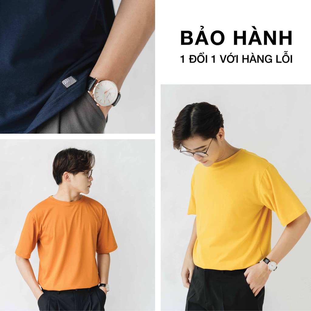 [Mã FATP17 giảm 50K đơn 200K] Áo thun cotton nam nữ unisex SSSTUTTER phông trơn nhiều màu cổ tròn ngắn tay thấm mồ hôi | BigBuy360 - bigbuy360.vn