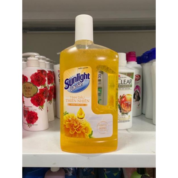 Mẫu mới ] Nước lau sàn Sunlight chai 1kg có 2 mầu như hình