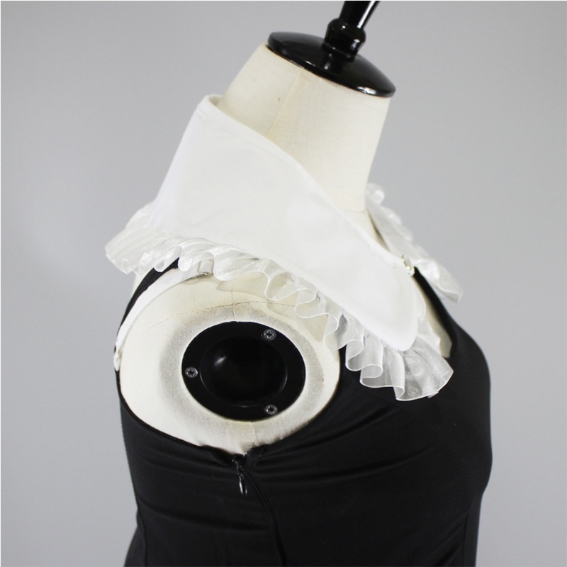 Cổ áo sơ mi giả bằng cotton phối ren màu trắng phong cách Nhật Bản dành cho nữ | BigBuy360 - bigbuy360.vn