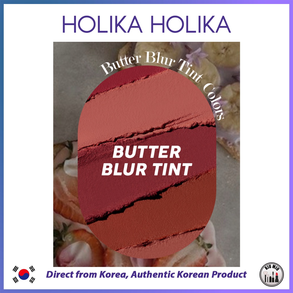 Son TINT HOLIKA HOLIKA BUTTERBLUR 4g * Chính Hãng Hàn Quốc