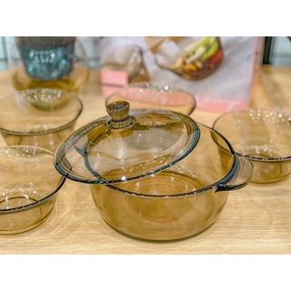 BỘ NỒI THUỶ TINH KÈM 4 BÁT