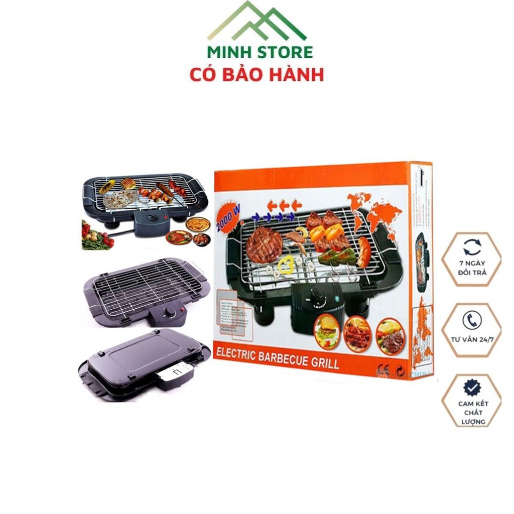 BẾP NƯỚNG KHÔNG KHÓI ELECTRIC HỘP CAM