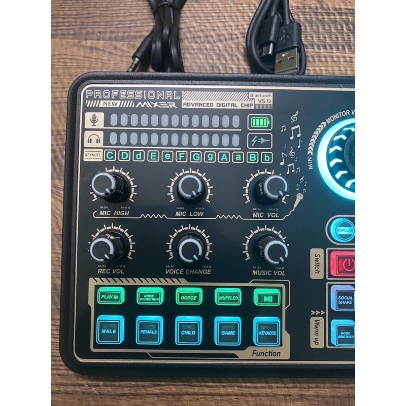 Soundcard K600 auto tune bản cao cấp thu âm livestream cực hay