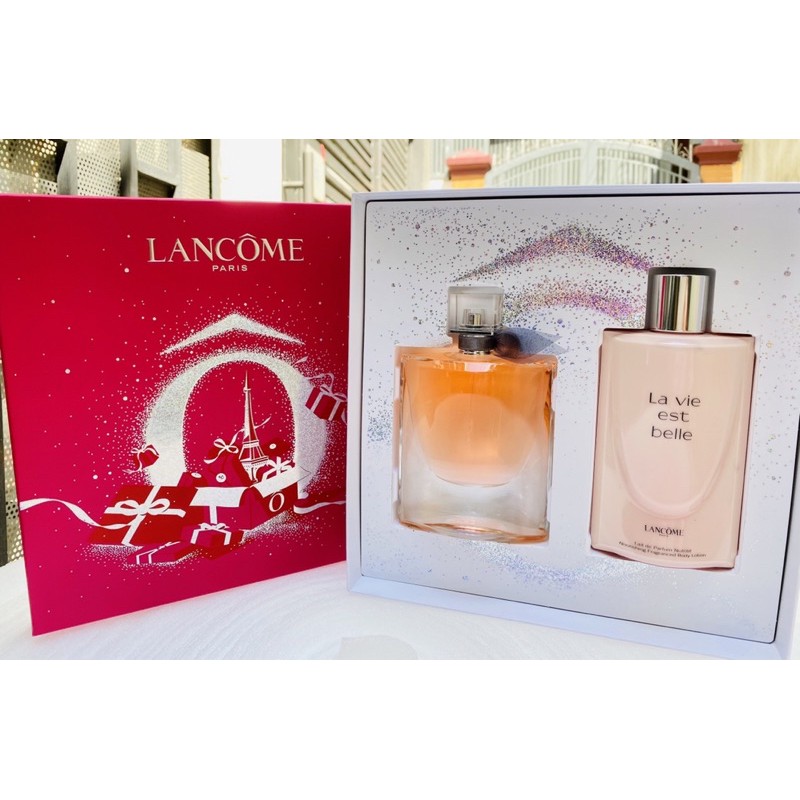 Set Nước hoa Nữ LANCOME La Vie Est Belle 100ml kèm dưỡng thể 200ml