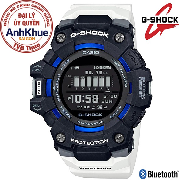 Đồng hồ nam dây nhựa Casio G-Shock chính hãng Anh Khuê GBD-100-1A7DR