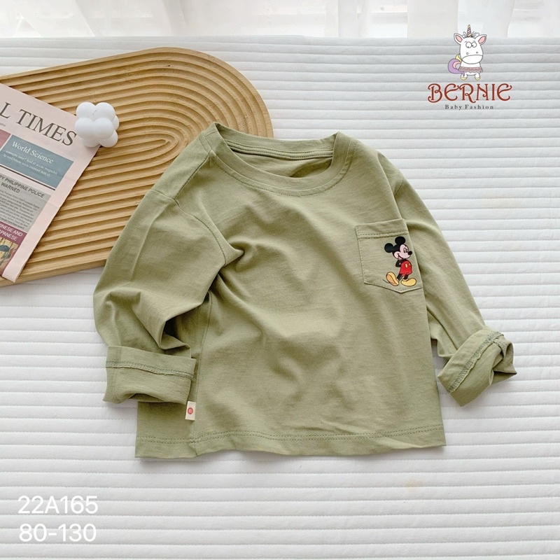 ÁO THUN COTTON MICKEY MOUSE CHO BÉ