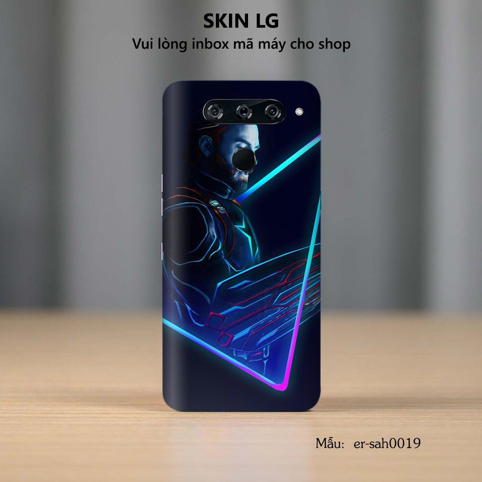 Miếng dán skin cho các dòng điện thoại LG V30 - V40 - V50 - V60 in hình cực chất