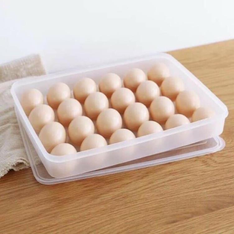 [Kho sỉ] Hộp đựng trứng, khay đựng trứng 24 ô cao cấp