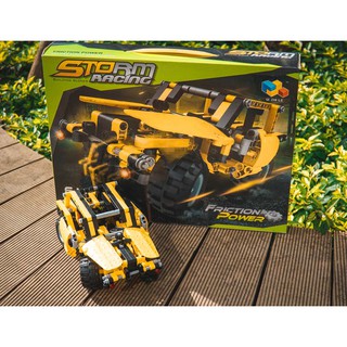 Lego ô tô xếp hình chạy đà – Storm Racing