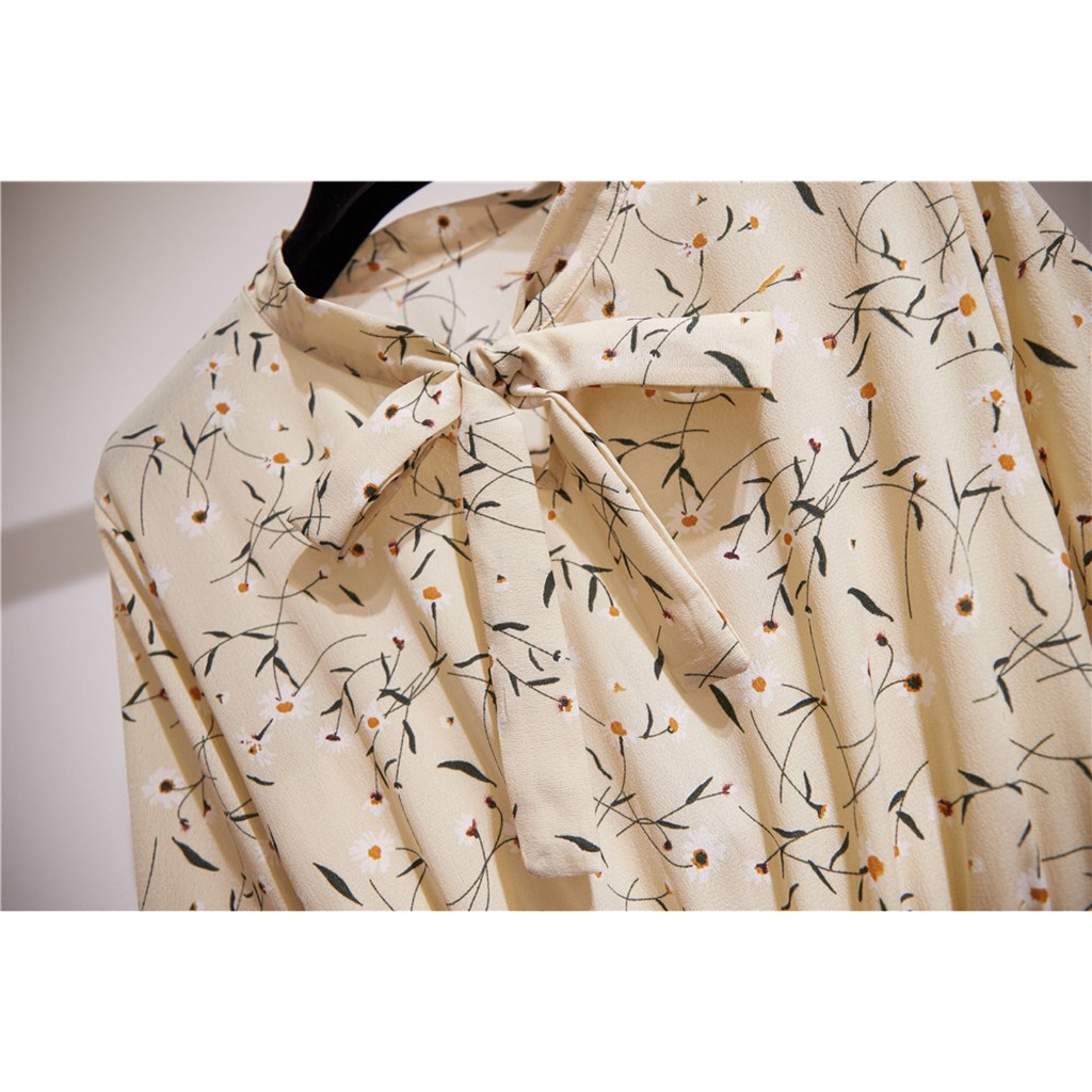 Đầm hoa nhí vintage dáng dài tiểu thư bánh bèo ulzzang Hàn Quốc - Roxie | BigBuy360 - bigbuy360.vn