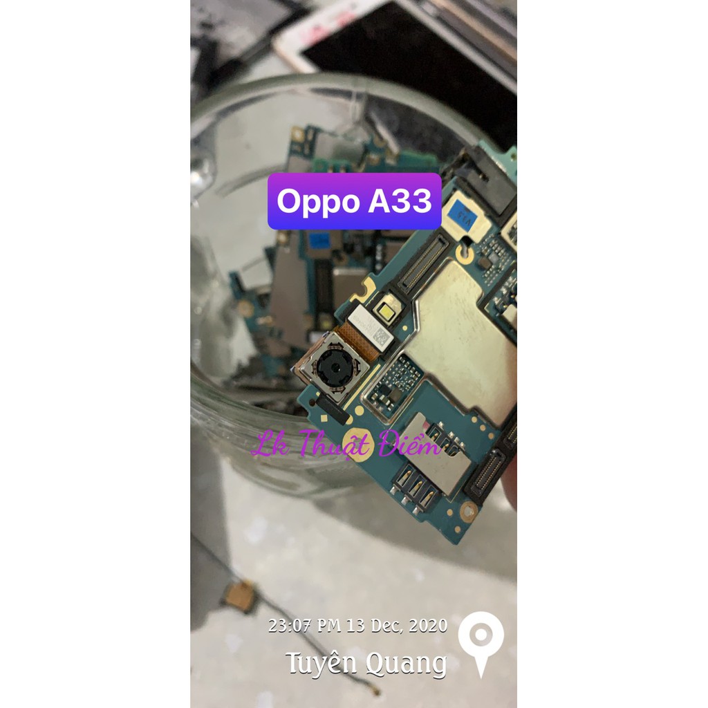 bộ camera oppo A33 / neo 7 - zin hãng bóc máy gồm cả trước và sau