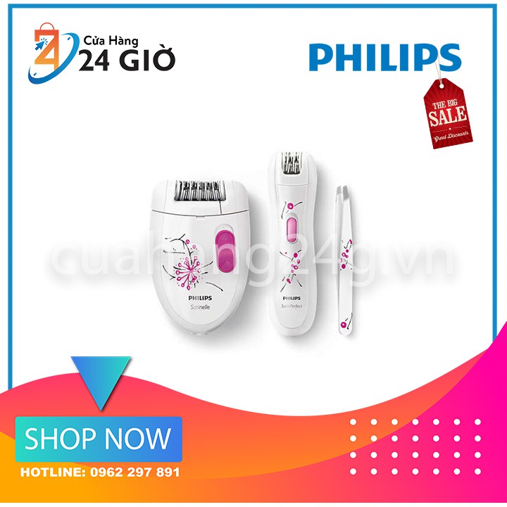 Máy Làm Sạch Lông Cho Nữ Philips HP6549