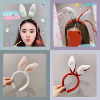 Bờm tóc tai thỏ Băng đô skincare dễ thương