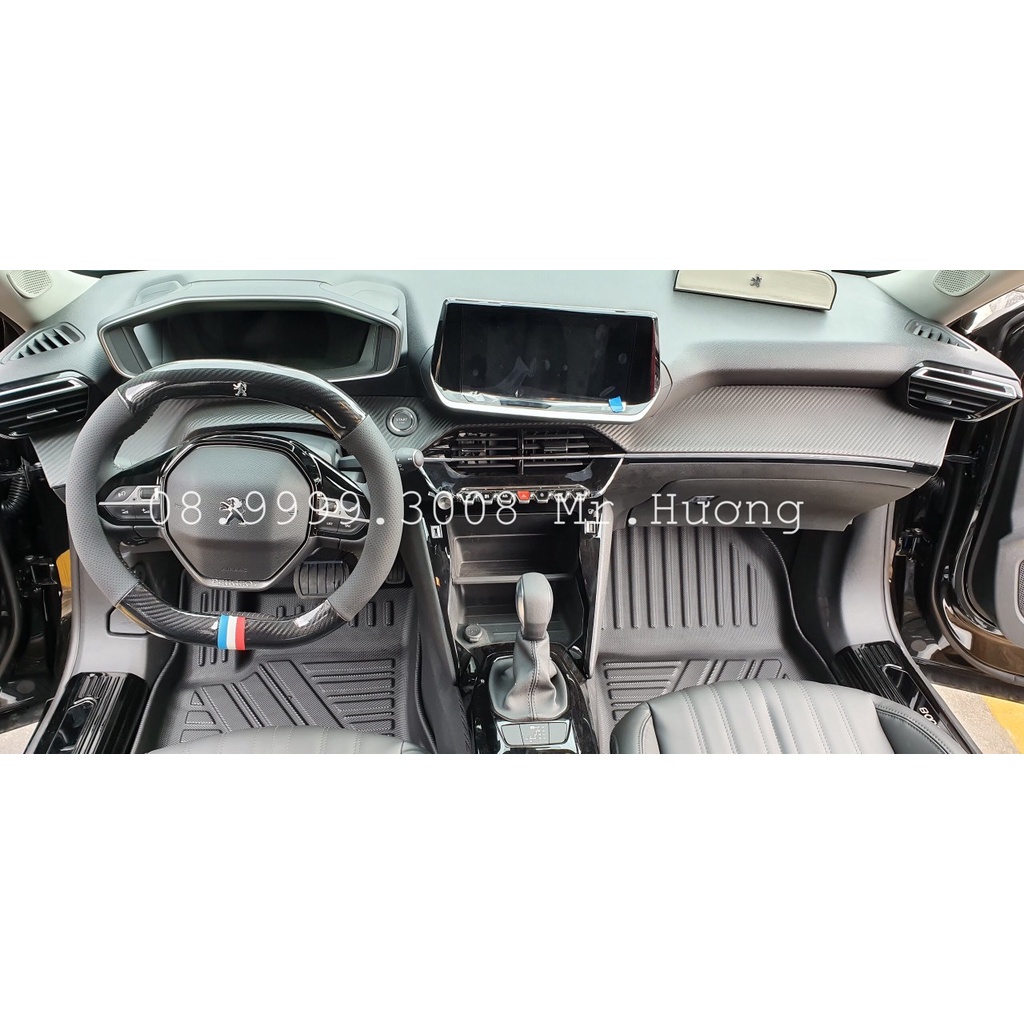 Thảm sàn PEUGEOT 2008, Thảm nhựa Peugeot 2008, Thảm cao su 2008, Thảm TPV 2008, Thảm sàn 2008