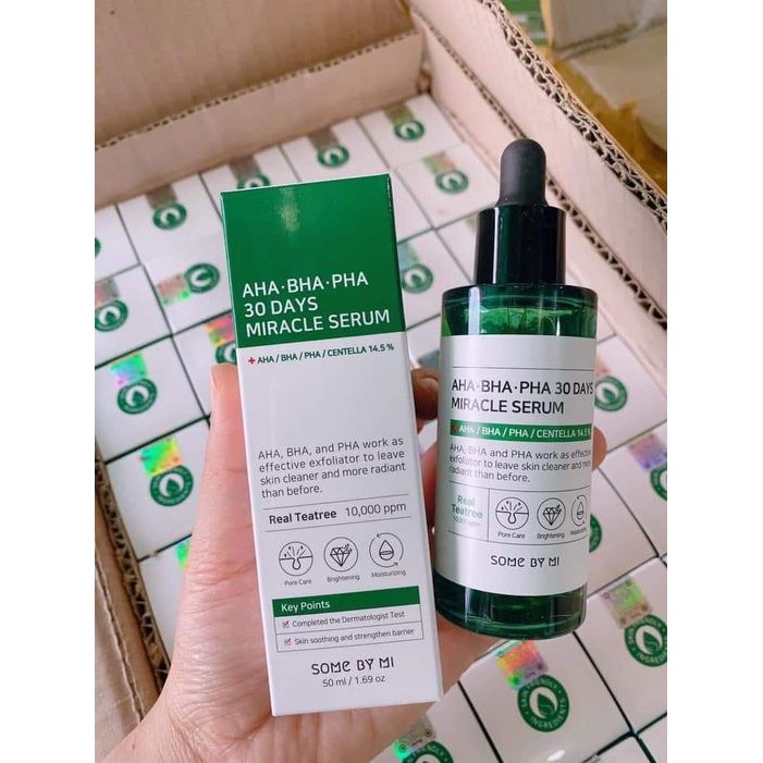 Serum trị mụn AHA BHA PHA 30DAY MIRACLE SERUM