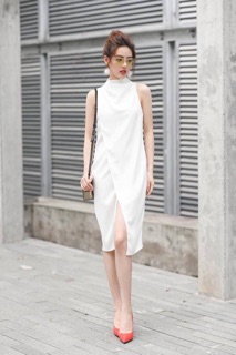 ĐẦM DÁNG SUÔNG CỔ LỌ XẺ TÀ TRẮNG