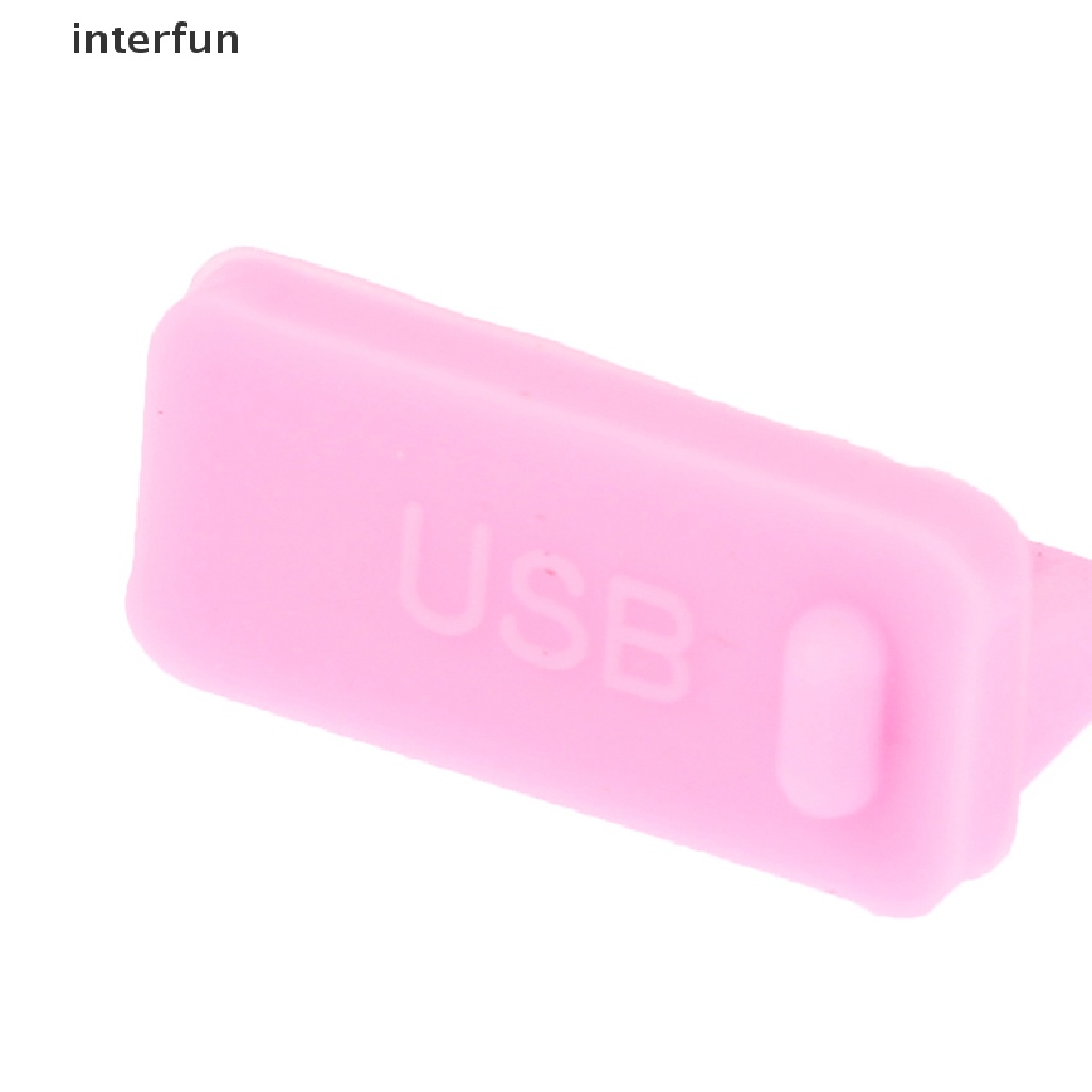 Set 16 Vỏ Cao Su Bọc Cổng USB HDMI VGA Chống Bụi Cho Laptop