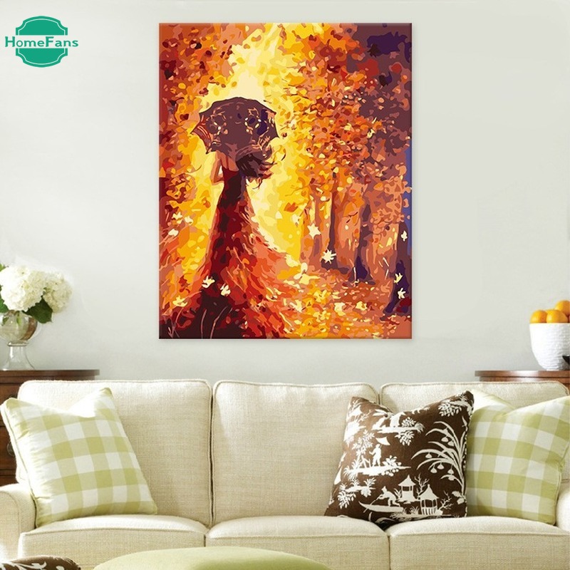 Bộ Tranh Đính Đá 5D Họa Tiết Cô Gái Độc Đáo Kích Thước 30x40cm DIY Dùng Trang Trí Nhà Cửa