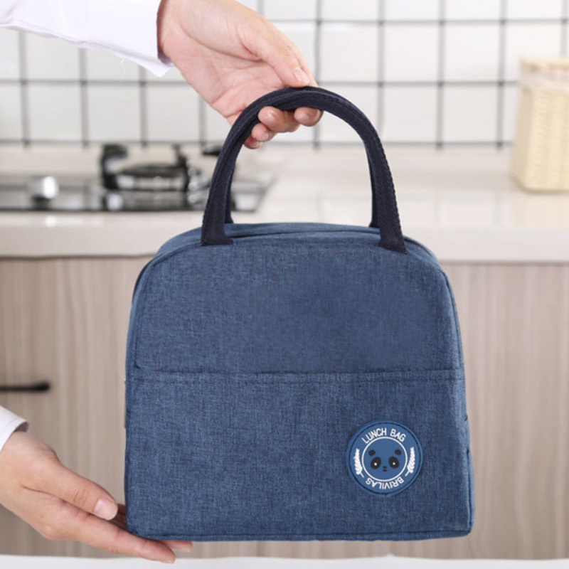 Túi đựng cơm giữ nhiệt Homely NATAHI DS01 vải Oxford 600D, đựng đồ ăn, hộp cơm, chống thấm, làm quà tặng