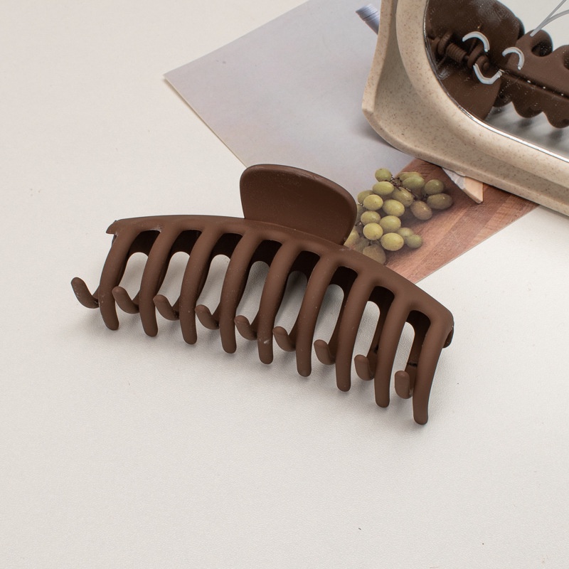 Kẹp tóc Haimeikang cỡ lớn màu sắc đơn giản phong cách Hàn Quốc cho nữ