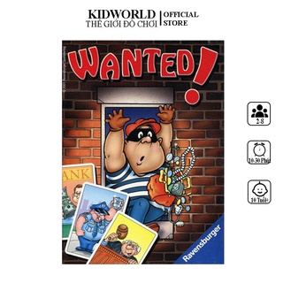 Trò chơi Board Game Wanted - Truy Lã Tội Phạm