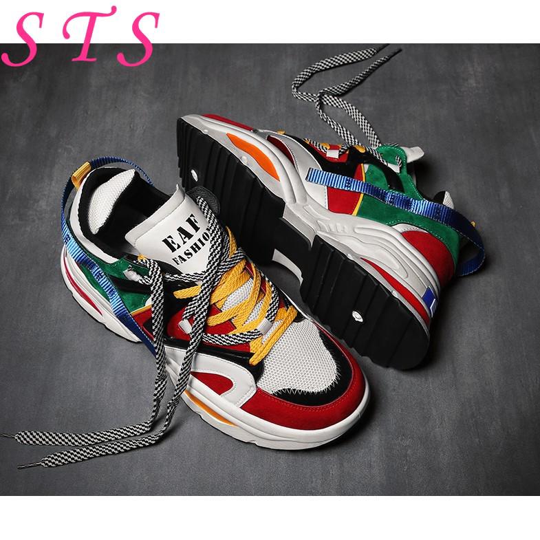 Tặng lót giày tăng chiều cao - Giày sneaker nam ( nữ ) - D65