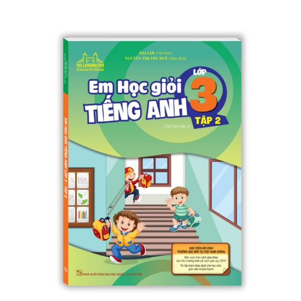 Sách - The Langmaster - Em học giỏi tiếng Anh lớp 3 - Tập 2 (Tái bản)