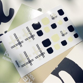 Miếng dán móng chân - Nail Wraps (22 miếng dán khô)