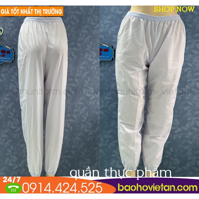 ☘ Mua Quần y tế Scrubs Trắng Nam Nữ được tặng 10 set khẩu trang KF94 - Vải kaki dầy mịn đẹp giá tốt cho mọi nhà.