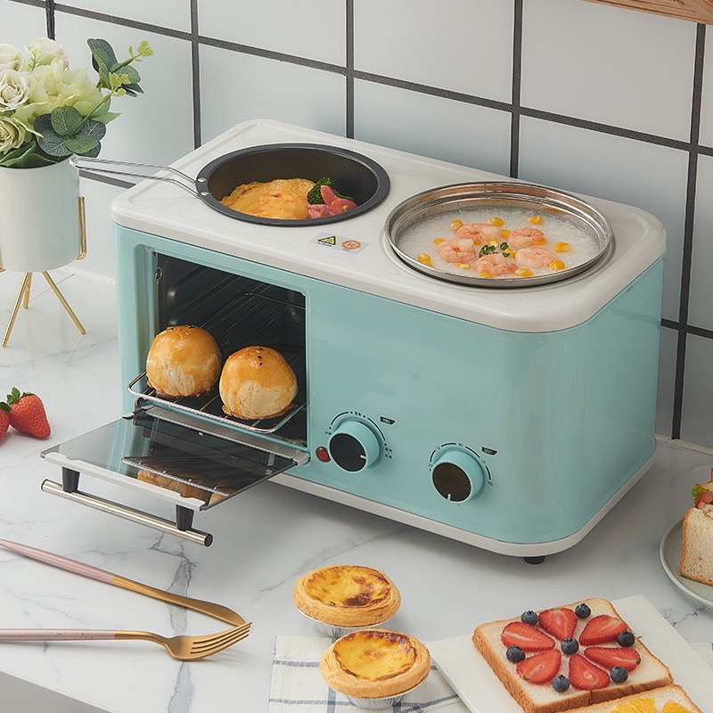 Máy Nướng Bánh Mì Sandwich Bốn Trong Một Đa Chức Năng Dùng Trong Nhà