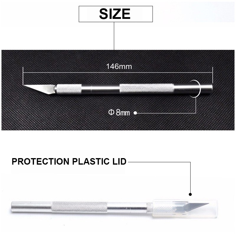 Set 6 lưỡi dao chạm khắc SeamiArt chuyên dụng làm đồ thủ công