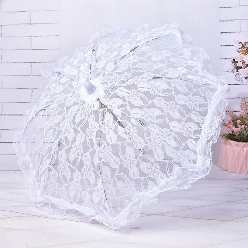 Dù Che Nắng Phối Ren Phong Cách Cổ Điển Những Năm 1920 Dành Cho Cô Dâu