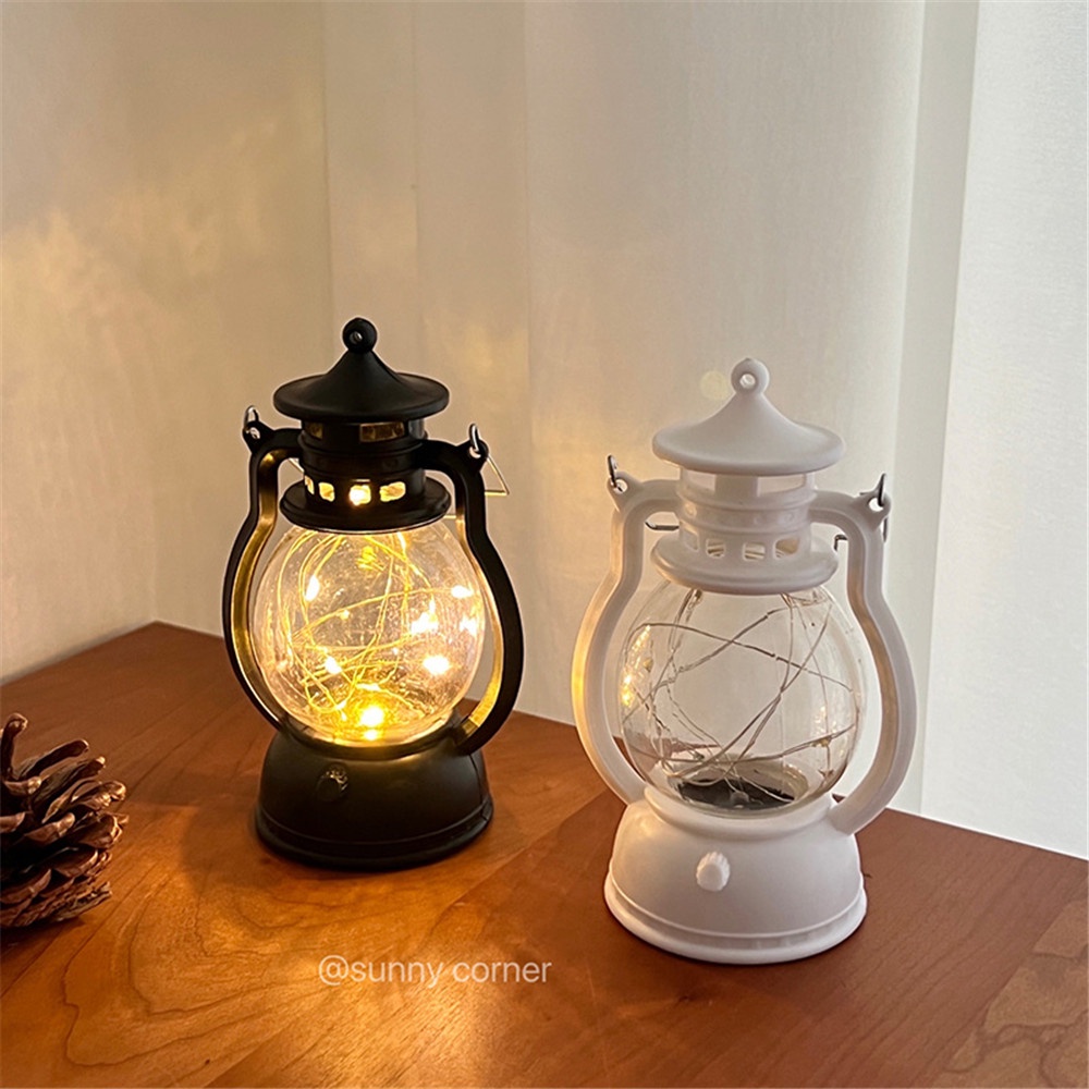 Đèn Dầu Bóng LED Nhỏ Phong Cách Retro Đơn Giản Trang Trí Nhà Ở / Văn Phòng / Quán Bar / Cắm Trại